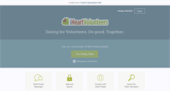 Desktop Screenshot of iheartvolunteers.com